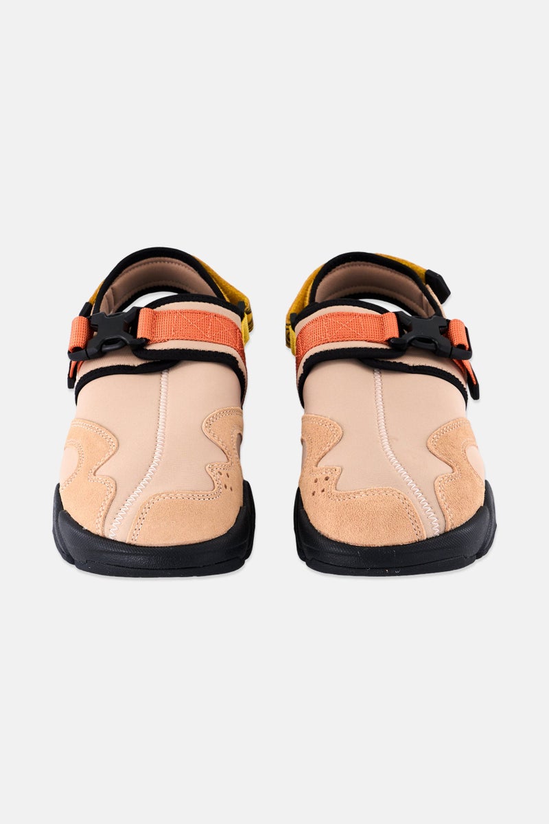 PUMA صنادل بومة x سلكت للأطفال الأولاد TS-01 ريترو بفيلكرو، تان غباري - Image 4